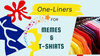 One Liners for Memes and T-Shirts (Thumb 400x225px)