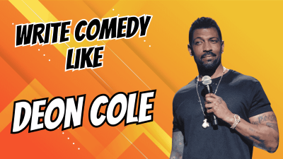 How to Write Comedy Like Deon Cole (thumbnail 400x225px)