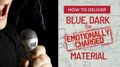 how to deliver blue dark or emotionally charged material course thumbnail