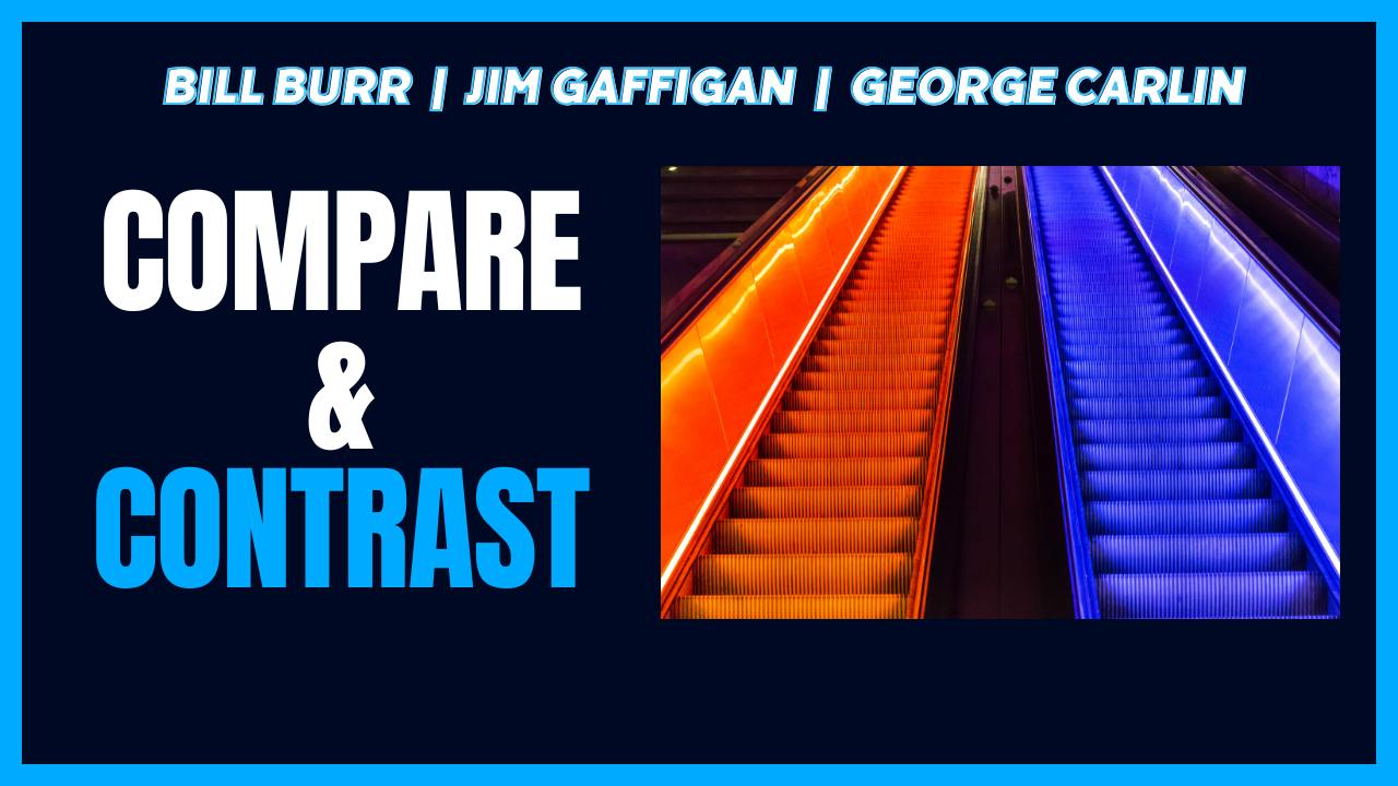 Compare & Contrast Comedy Structure (Thumbnail)