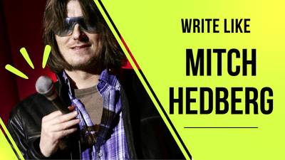 How to Write Comedy Like Mitch Hedberg Thumbnail